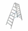 Drabina dwustronna ze stopniami R13 KRAUSE 2x8 stopnie 136183